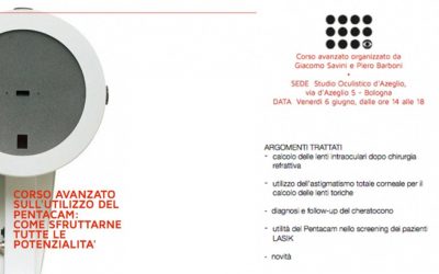 Corso Avanzato sul Pentacam