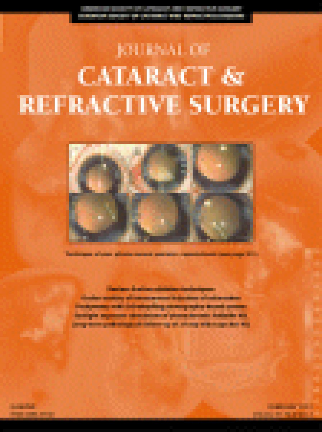 Repeatability of automatic measurements performed by a dual Scheimpflug analyzer in unoperated and post-refractive surgery eyes